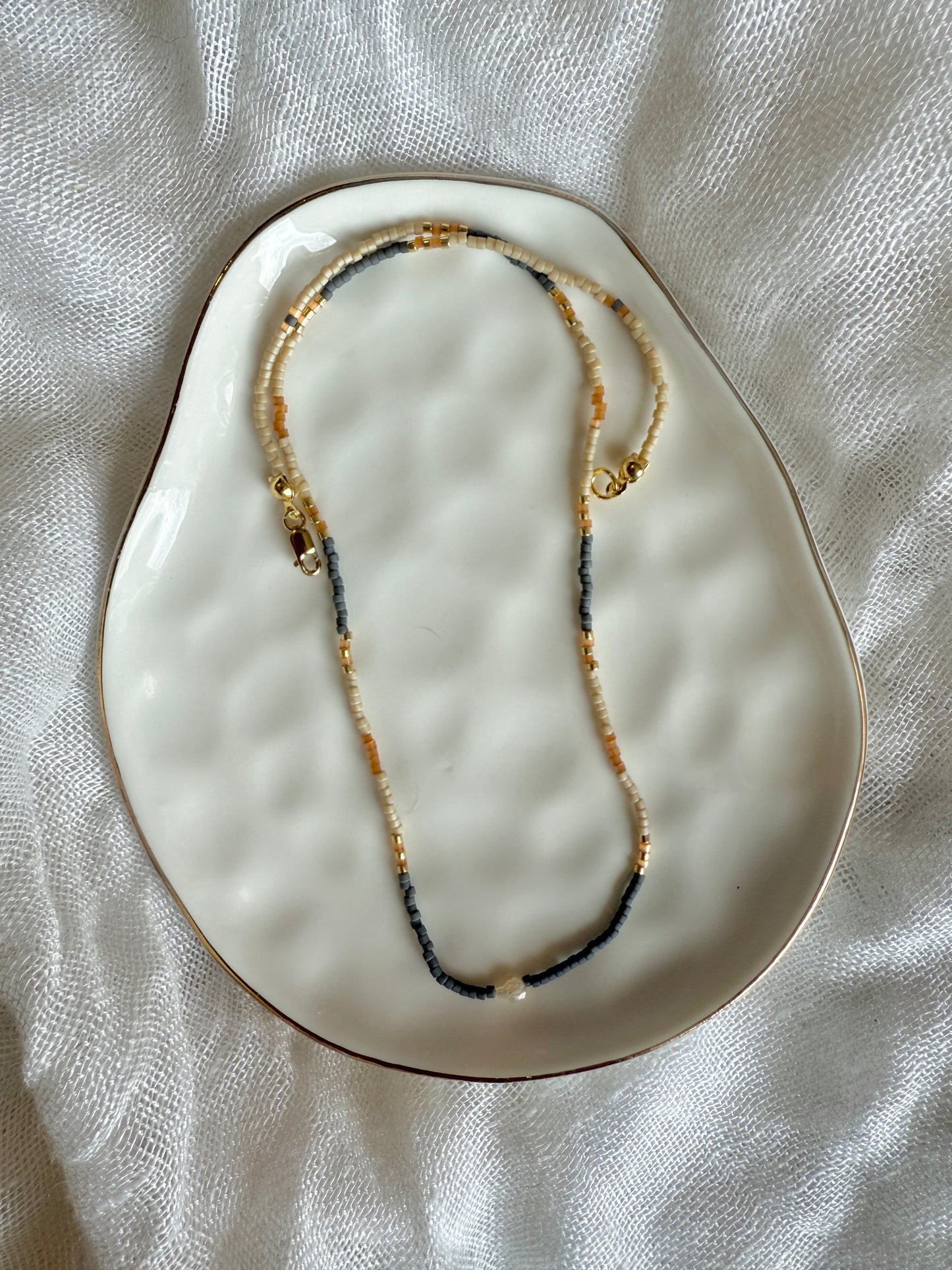 Journi Necklace- Charcoal