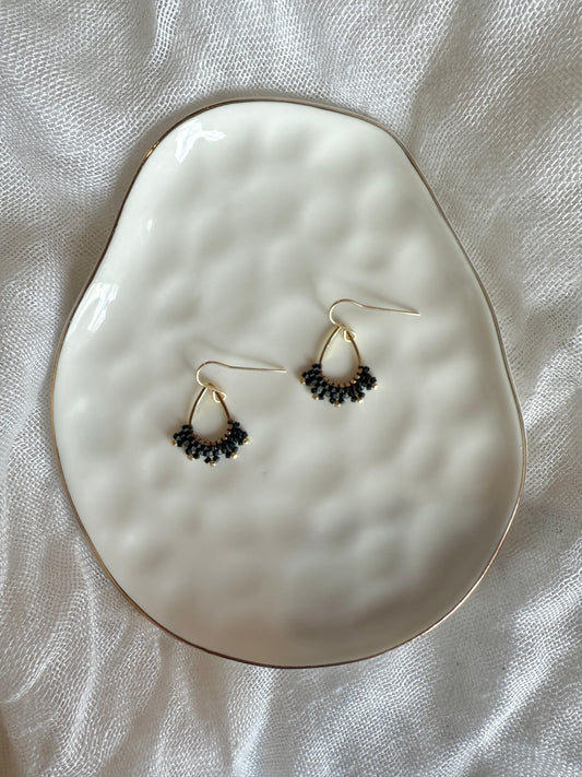 OG Teardrop Gold- Black