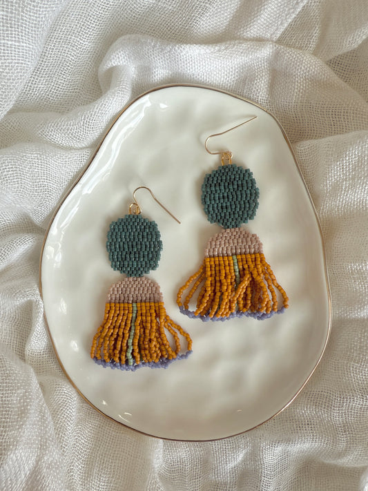 Sol Tassel- Evergreen