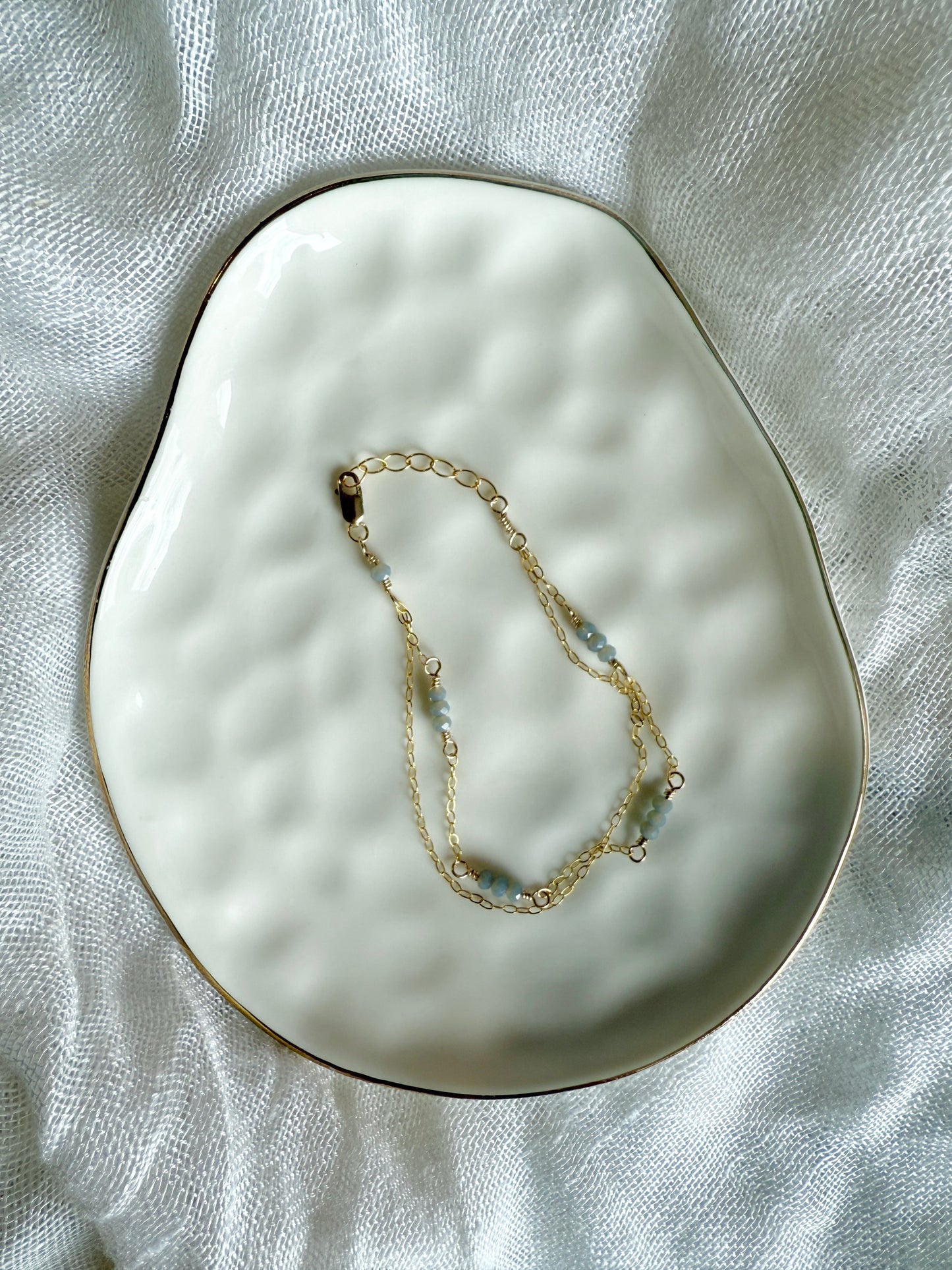 Golden Hour Bracelet- Grey