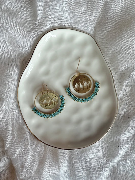 OG Mountains- Picasso Turquoise