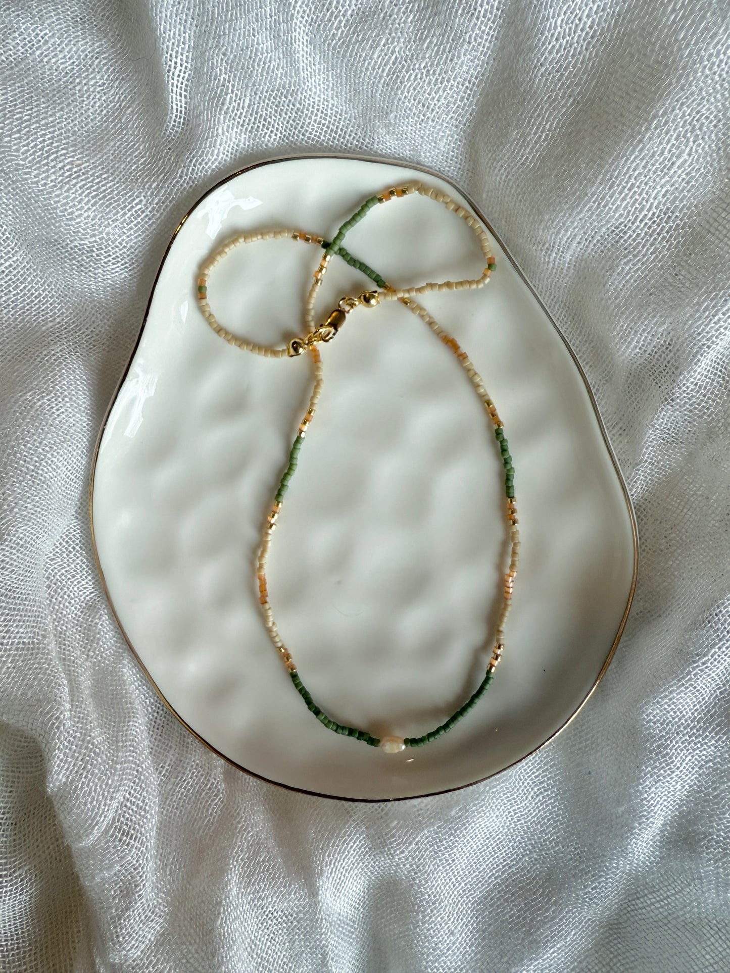 Journi Necklace- Olive