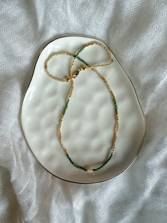 Journi Necklace- Olive